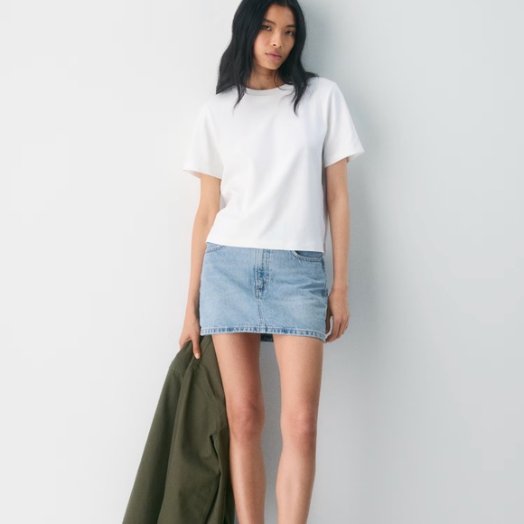 Aritzia Denim Forum The '90s Ricci Denim Skirt - Picture 3 of 5